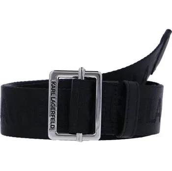 Módní doplněk Karl Lagerfeld Opasek | Barva:černý | Velikost:OS