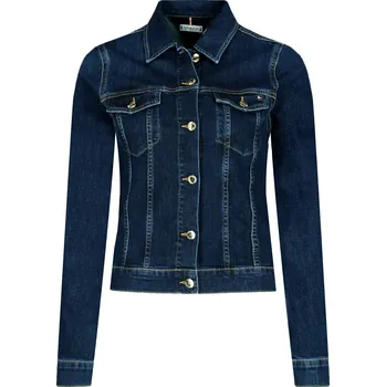 Dámská casual bunda Tommy Hilfiger Džínová bunda VIENNA | Barva:tmavě modrá | Velikost:40