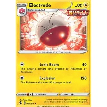 Sběratelská karetní hra Pokémon FST 088/264 Electrode - Fusion Strike Stav: Near Mint, Verze: COSMIC HOLO