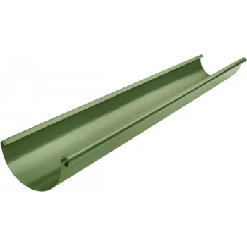 okap Žlab pozinkovaný trávově zelený 330 mm, délka 4 m