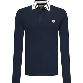 Pánská móda GUESS JEANS Polokošile OLIVER | Barva:tmavě modrá | Velikost:S