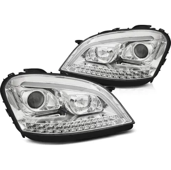 Přední světlomet TUNING-TEC Přední světla Mercedes Benz ML W164 05-07 - chrom LED SEQ