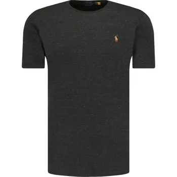 Pánské tričko POLO RALPH LAUREN Tričko | Barva:grafitově šedý | Velikost:M