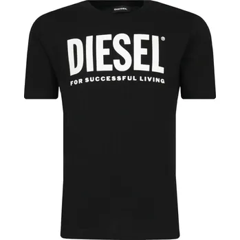 Pánské tričko Diesel Tričko TJUSTLOGO | Barva:černý | Velikost:144