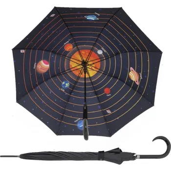 Deštník Doppler Modern Art Galaxy - holový vystřelovací deštník