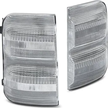 Osvětlení automobilu TUNING-TEC LED boční směrovky pro zrcátka Peugeot BOXER / Fiat DUCATO / Citrien JUMPER 06-18 LED SEQ bílá