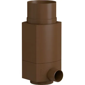 sběrač dešťové vody Sběrač dešťové vody Wisy Raincollector RS hnědý Varianty: 103 - 105 mm (svody Marley)
