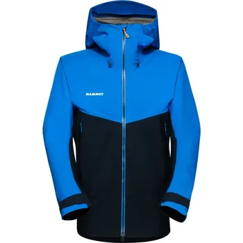 Pánská větrovka Mammut Crater HS Hooded Jacket Men Marine/Ice