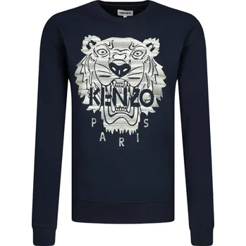 Pánská mikina Kenzo Mikina | Barva:tmavě modrá | Velikost:XL