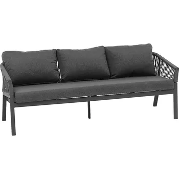 Zahradní lavice Hliníková 3-místná lavice COLUMBIA (antracit)