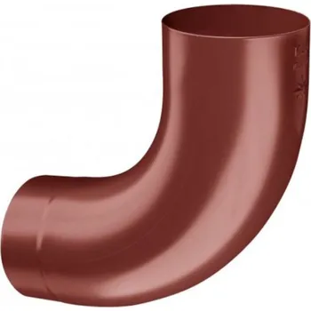 okap Koleno hliníkovéocelově červené 80/85st. lisované