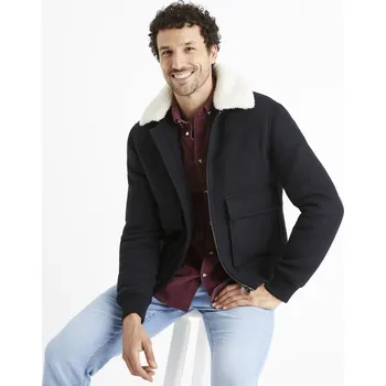 Pánský bomber Celio Bunda bomber na zip Cuaviator - Pánské Celio černá 2033218