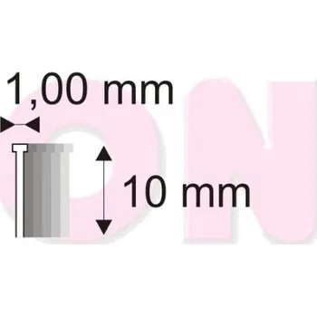 Hřebík RON Truhlářský hřebík BRAD 12/10 (18G)