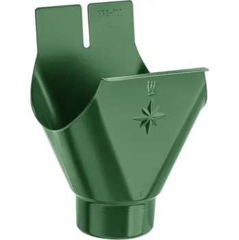 okap Kotlík hliníkový mechově zelený 330/120 mm