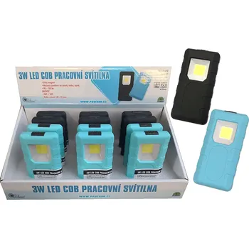 Konnoc S-103 plochá pracovní svítilna 3W COB magnet