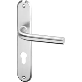 Dveřní kování ACT SERVIS ACT - Lida OV ECO Provedení: PZ (vložkový zámek), Povrch: IN - nerez, Rozteč: 90 mm