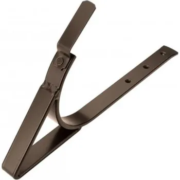 okap Hák hliníkový hnědý sámový, zpevněný, pás. 30/8 mm