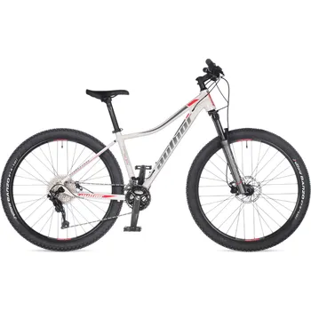 Horské kolo AUTHOR Traction ASL 27,5 2023 - bílá/stříbrná/červená Velikost: 14" horské kolo
