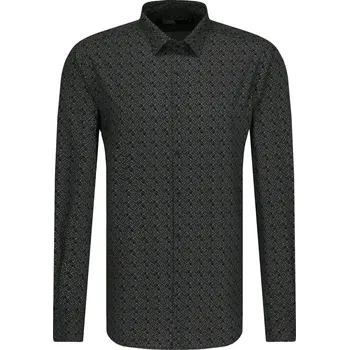 Pánská košile Karl Lagerfeld Košile | Barva:černý | Velikost:42