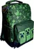 Dětský batoh Dětský batoh Minecraft Creeper 35 x 25 x 12 cm zelený