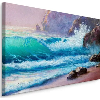 Obraz Plátno Skály U Moře II. Varianta: 30x20