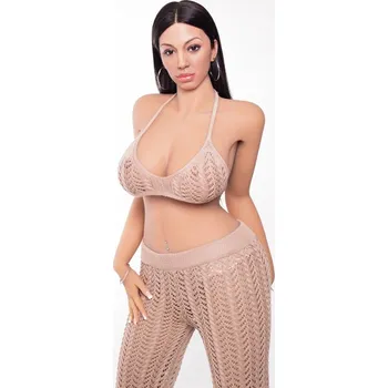 Silikonová panna AFDoll AF DOLL - Realistická panna - TPE tělo + silikonová hlava č.145 - 161cm Fat