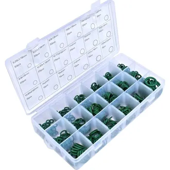 Autodílna Gumové o-kroužky HNBR, pro spoje klimatizace, sada 420 ks, Asta A-TC504