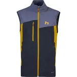 Hannah Carsten Vest Pánská softshellová vesta 10028956HHX india ink/golden palm M