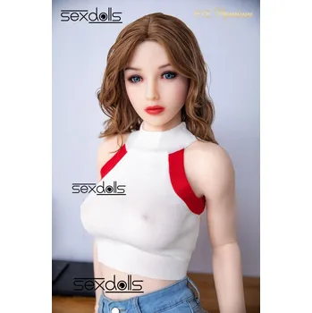 Silikonová panna 6YeDoll Prémium 162cm C-Cup Average sex doll - head 146 / realistická panna