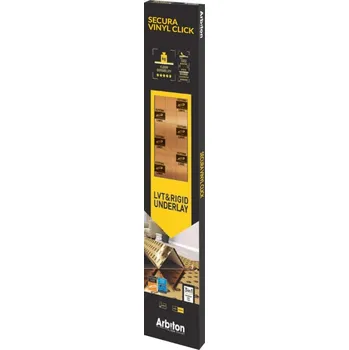 Kročejová izolace Arbiton Secura Vinyl Click 3in1 1,5 mm - XPS