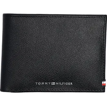 Peněženka Tommy Hilfiger Kůžoný peněženka BUSINESS | Barva:černý | Velikost:OS