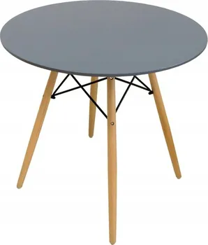Jídelní stůl Jídelní stůl Oslo 70 x 74 cm dřevo/MDF šedý