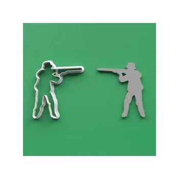 Vykrajovátko E-myslivost Myslivecké vykrajovátko - Myslivec - Velikost S