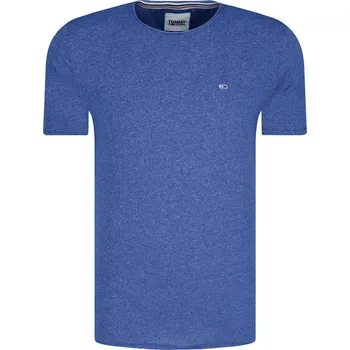 Pánské oblečení Tommy Jeans Tričko ESSENTIAL | Barva:tmavě modrá | Velikost:XL