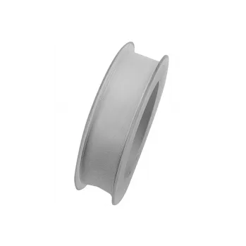 Stuha Stuha organzová INFINITY White 25 mm x 2 m (9,-Kč/m) (tuha organzová, bílá, průsvitná, s vlascem vetkaným v obou okrajích)