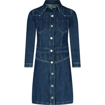 Dámské šaty GUESS JEANS Šaty FARAH | Barva:tmavě modrá | Velikost:XS