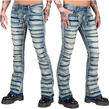 Pánské džíny kalhoty pánské (jeans) WORNSTAR - Bandage - Classic Blue - 40