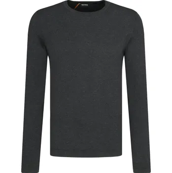 Pánský svetr BOSS CASUAL Svetr Kuasivos | Barva:grafitově šedý | Velikost:XXL