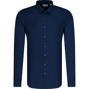 Calvin Klein Košile DOBBY | Barva:tmavě modrá | Velikost:41
