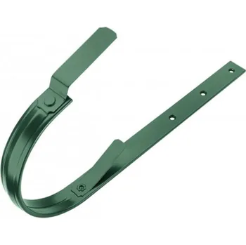 okap Hák hliníkový mechově zelený 280/480 mm, pás. 28/7 mm