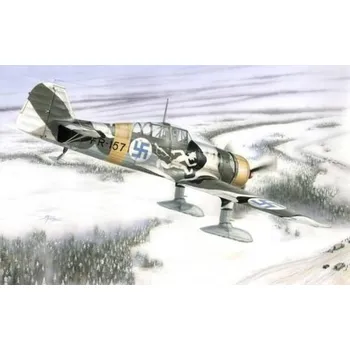 Plastikový model 1:48 Fokker D.XXI "4.Sarja with Wasp Junior Engine"