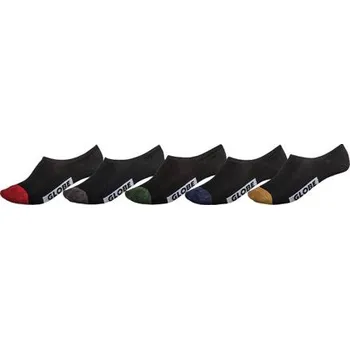 Pánské ponožky Ponožky Globe DIP INVISIBLE SOCK 5 PACK Assorted velikost 7-11