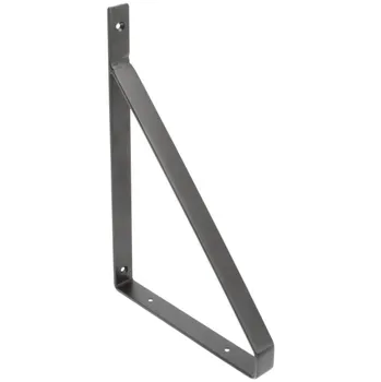 Držák na polici In-Design Tria 220 mm černá