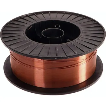 Příslušenství ke svářečce HTW Svařovací drát SG2 1,0/5kg MIG MAG (Poměděný svařovací drát.)