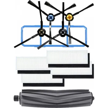 Sada příslušenství pro robotický vysavač Sada HEPA filtrů a kartáče pro SILVERCREST SSRA1, ETA Falco 1515 a filtr 10ks