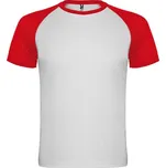 ROLY INDIANAPOLIS funkční triko dětské Barva: bílá-červená, Velikost funkčních oděvů: 8 let