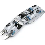 Šle-kšandy dětské s potiskem 2,5 x 70 cm Náklaďák