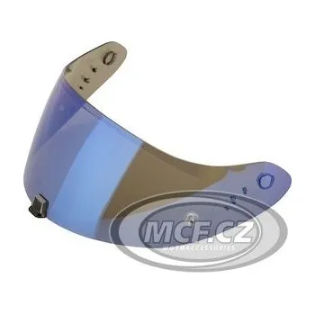 Příslušenství k helmě na motorku Plexi SCORPION EXO-1400/R1/520 AIR/391 Maxvision KDF16-1 (zrcadlové modré)