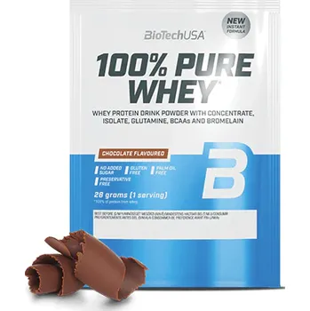 Protein BioTech 100% Pure Whey 28 g Příchuť: čokoláda