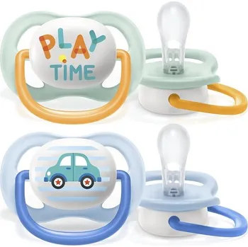 Avent Šidítko Ultra air Play 0 - 6 m. - 2 ks chlapec